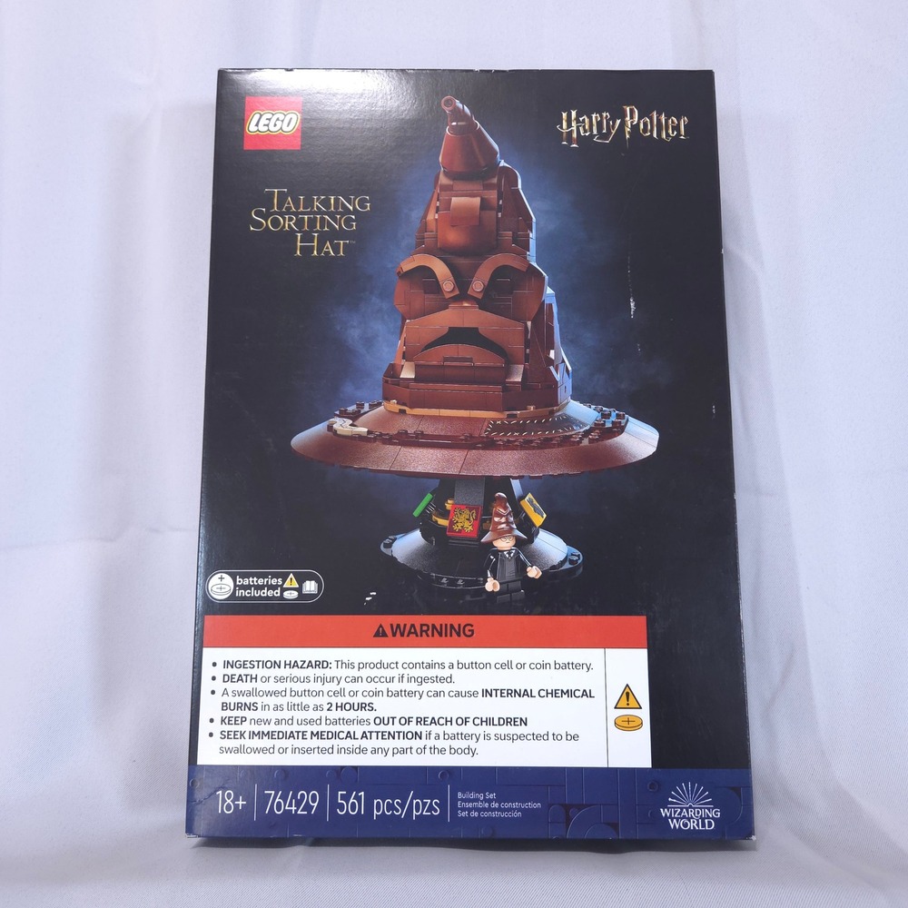 LEGO Harry Potter 76429 Talking Sorting Hat with Voice Effect with Box & manual - Picture 3 of 10